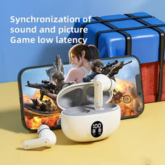 Stereo 895B Wireless Bluetooth Earbuds With Mic LED Display