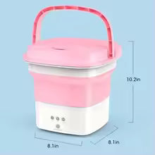 Folding Washing Machine For Clothes With Dryer Bucket