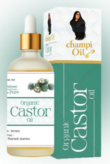 100% Pure Cold-Pressed Castor Oil — Rich in Ricinoleic Acid, it boosts hair growth, thickens lashes & brows, heals dry skin & nails, and locks in deep moisture. 🌿 Chemical-free | 💎 Premium Glass Bottle | Quantity 100ml