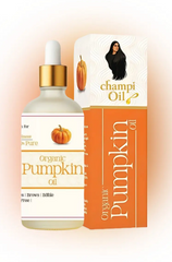 Cold-pressed Pumpkin Seed Oil, rich in Zinc & Vitamin E, strengthens hair, nourishes skin, and restores natural glow — 100% pure & chemical-free. Quantity 50ml
